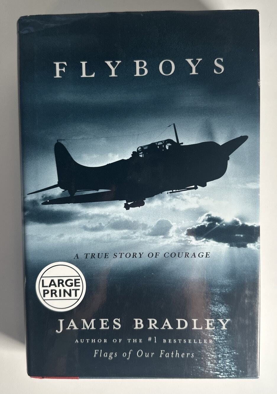 Flyboys: A True Story of Courage - Hardcover By Bradley, James - LARGE PRINT